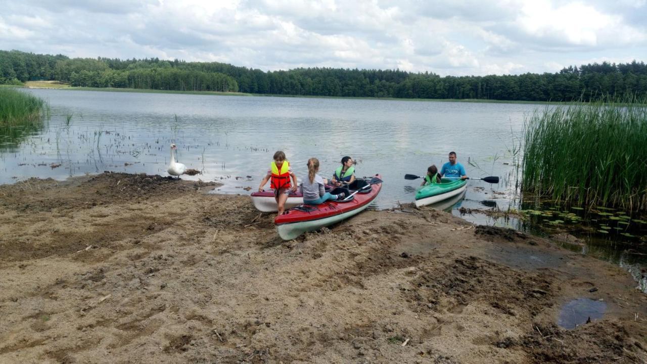Domki Nad Jeziorem - Zalesie 7D Zalesie (Olsztyn) Eksteriør billede