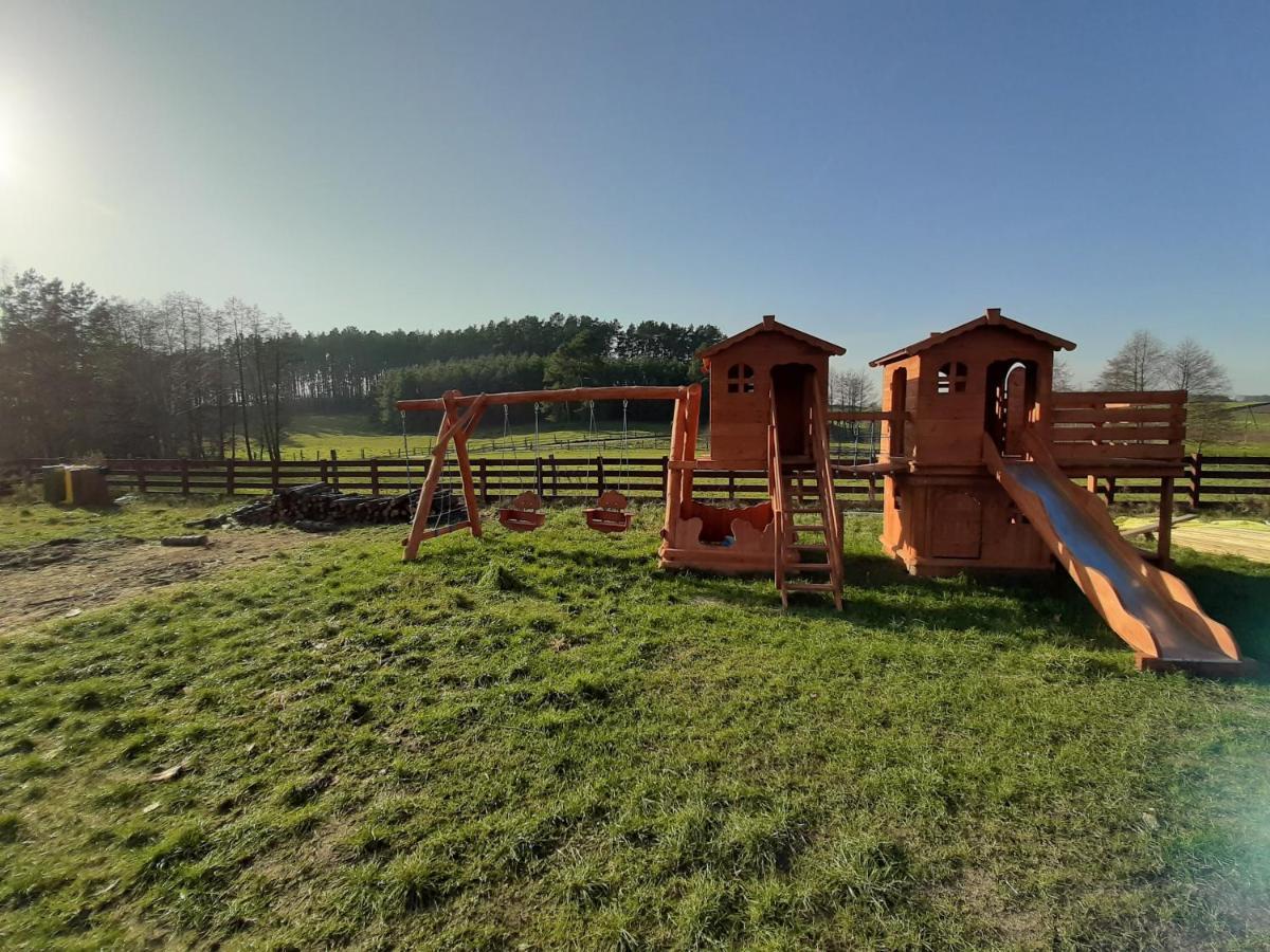 Domki Nad Jeziorem - Zalesie 7D Zalesie (Olsztyn) Eksteriør billede