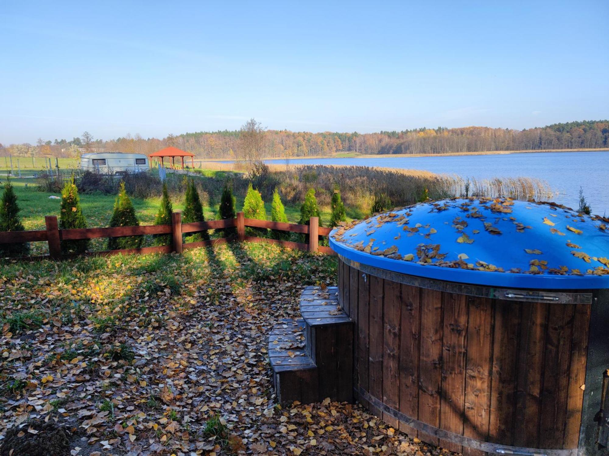 Domki Nad Jeziorem - Zalesie 7D Zalesie (Olsztyn) Eksteriør billede